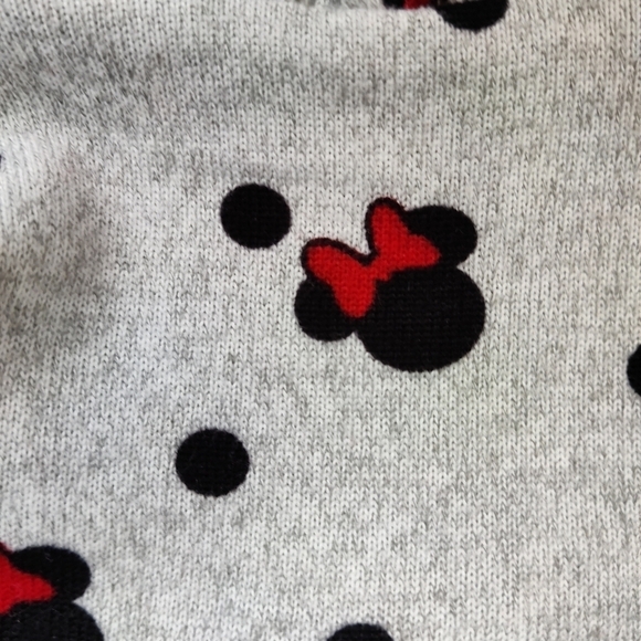Disney baby mini mouse thin knit dress and leggings set 0-3 months - Picture 3 of 4
